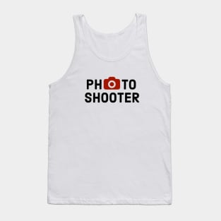 Photography typographic design for all amazing photographers by dmerchworld Tank Top